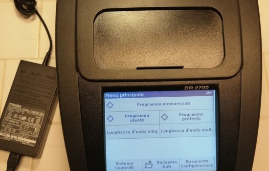Spettrofotometro Nuovo Hach Lange DR2700 S/N 1256708 Spettrofotometro Nuovo Hach Lange DR2700 S/N 1256708